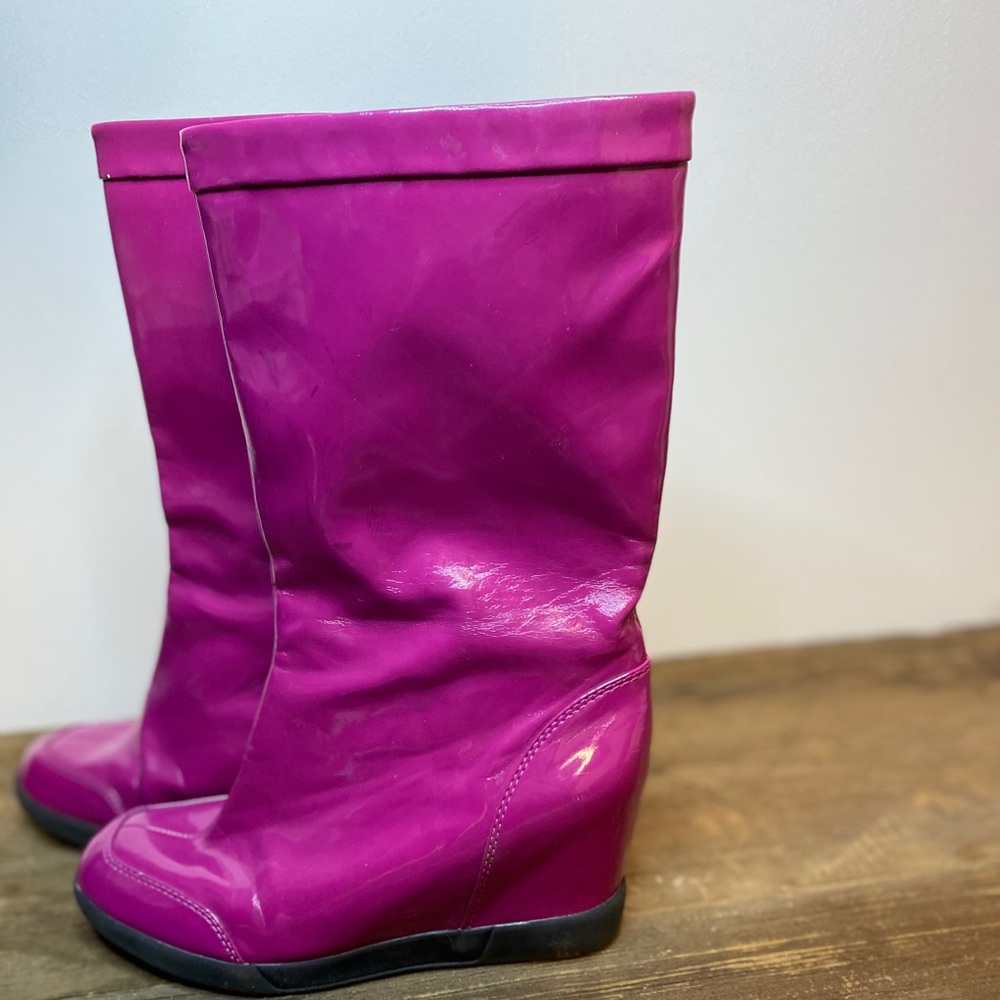 DKNY Pink Rain Boot
